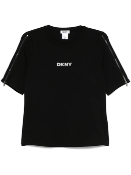 DKNY: Чёрная футболка 