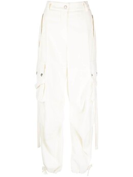 MSGM: Белые брюки 