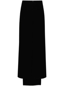 Courreges: Юбка миди 