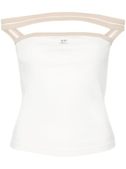 Courreges: Топ без рукава 