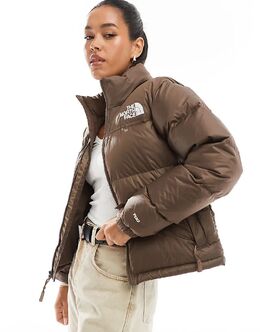 The North Face: Тёмный пуховик  Nuptse