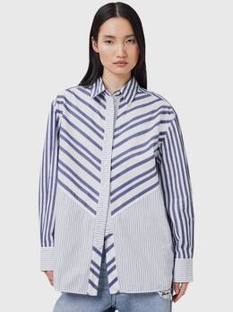 Allsaints: Рубашка в полоску 