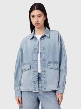 Allsaints: Джинсовая рубашка 