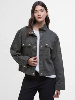Barbour: Зелёная куртка 