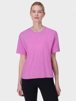 Sweaty Betty: Розовая футболка 