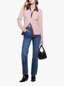 Sisley: Розовый кардиган 