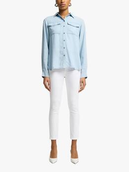 7 For All Mankind: Белые джинсы  Roxanne