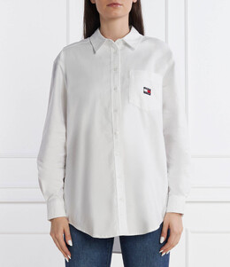 Tommy Jeans: Белая рубашка 