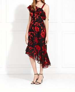 Rachel Zoe: Атласное платье 