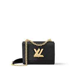Louis Vuitton: Чёрная сумка 