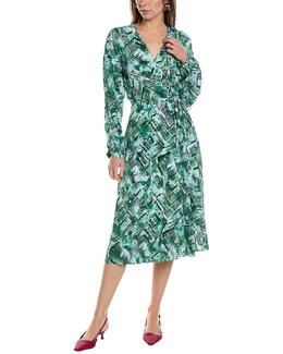 Diane von Furstenberg: Зелёное платье 