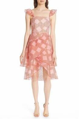 Alice + Olivia: Платье миди 