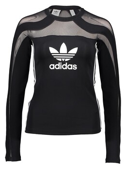 Adidas: Чёрный свитшот 