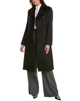 Sportmax: Пальто из альпаки 