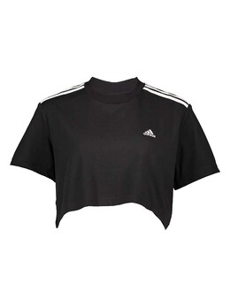 Adidas: Чёрная футболка 