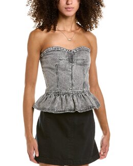 Isabel Marant: Серый топ 