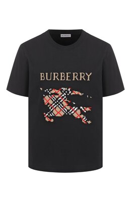 Burberry: Хлопковая футболка 