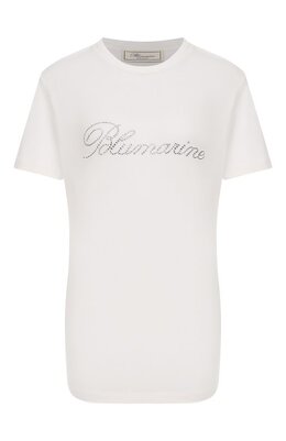 Blumarine: Хлопковая футболка 
