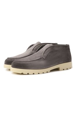 Santoni: Серые ботинки  Yalta