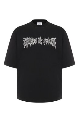 VETEMENTS: Хлопковая футболка 