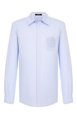 Balmain: Хлопковая рубашка 