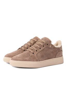 Giuseppe Zanotti Design: Бежевые кеды 