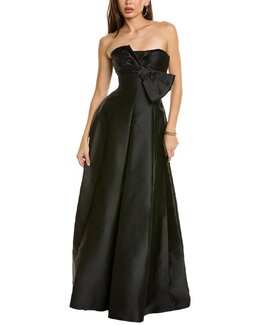 Alberta Ferretti: Платье а-силуэта 