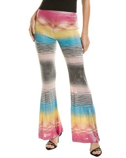 Missoni: Серебристые брюки 