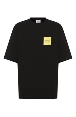 VETEMENTS: Хлопковая футболка 