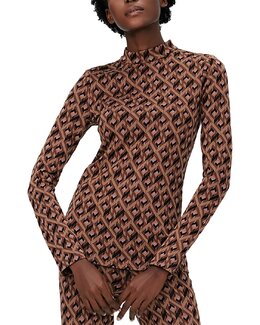 Diane von Furstenberg: Топ из шерсти 