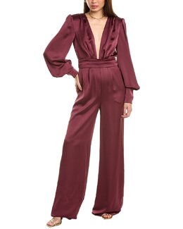 Ramy Brook: Фиолетовый комбинезон 