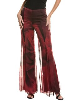 Alberta Ferretti: Шёлковые брюки 