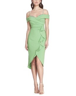 Marchesa Notte: Платье миди 