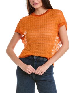 M Missoni: Оранжевый топ 