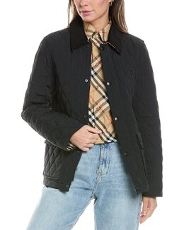Burberry: Чёрная куртка 