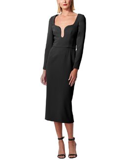 Carolina Herrera: Платье миди 