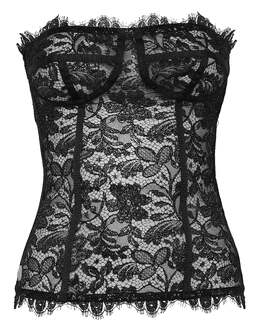 Philipp Plein: Кружевное топ 