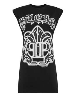 Philipp Plein: Чёрное платье  Gothic Plein