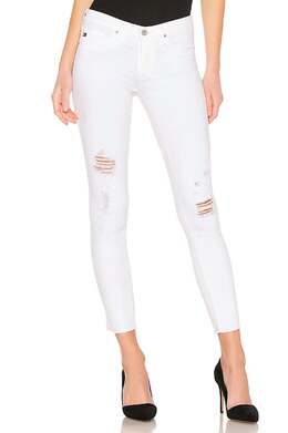 AG Jeans: Белые легинсы 