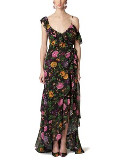 Carolina Herrera: Платье с оборками 