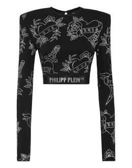 Philipp Plein: Короткий топ  Love