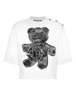Philipp Plein: Короткая футболка  Teddy Bear