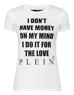 Philipp Plein: Белая футболка  Statement