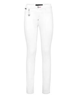 Philipp Plein: Белые джинсы  Iconic Plein