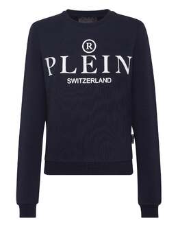Philipp Plein: Тёмный свитшот  Iconic Plein