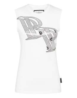 Philipp Plein: Белая майка 