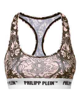 Philipp Plein: Прозрачный бюстгальтер  New Baroque