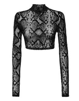 Philipp Plein: Чёрный топ 