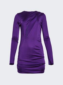 Versace: Короткое платье 