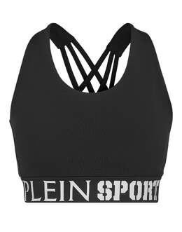 Plein Sport: Чёрный бюстгальтер 